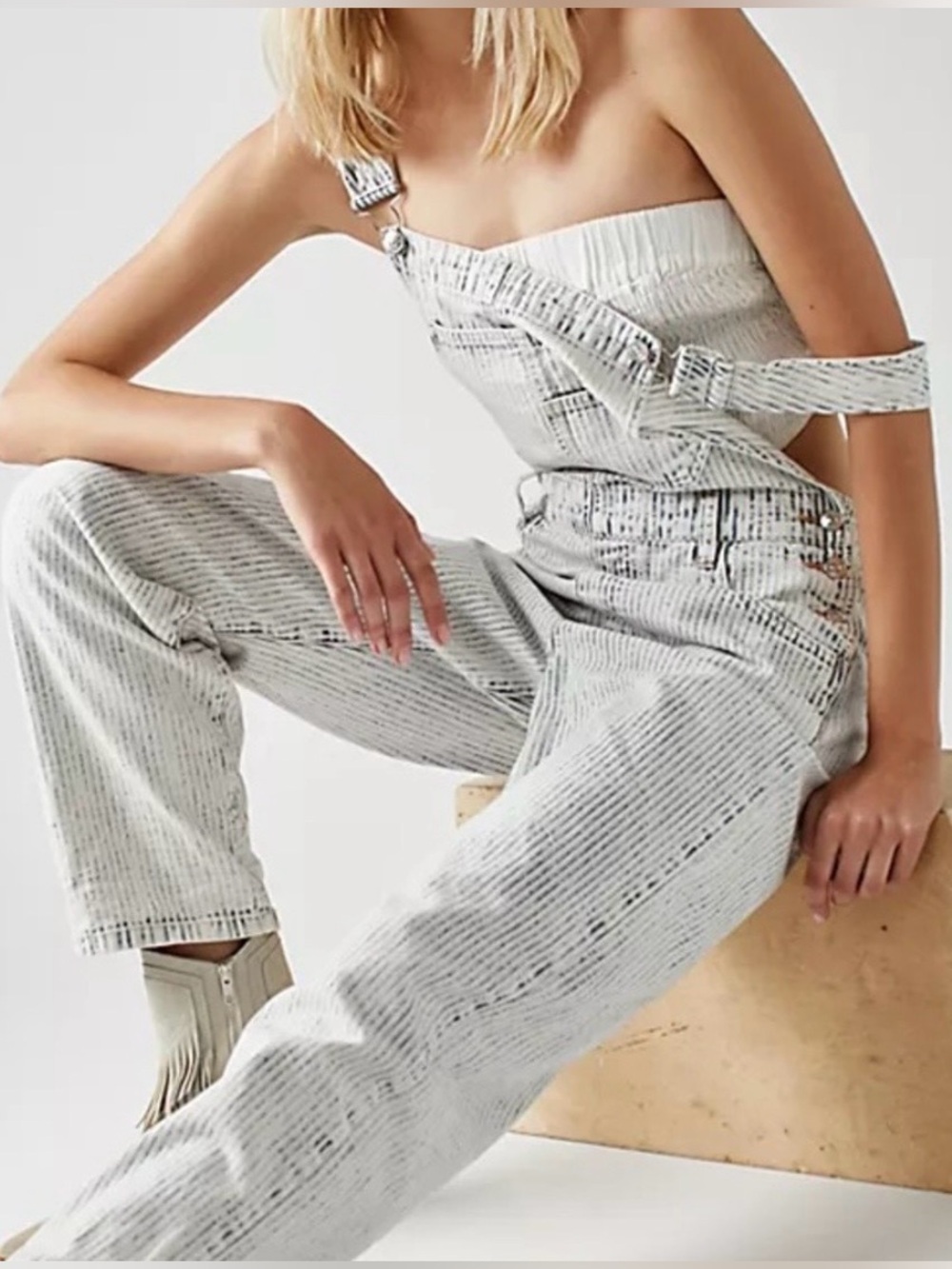 We The Free Ziggy Railroad Overalls